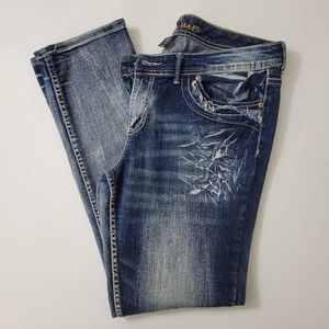 Ariya Jeans Women's Size 15/16 Embellished pockets